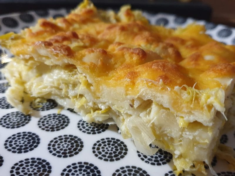 Cliquez pour zoomer ! Gratin de ravioles aux poireaux Thermomix par Petroni