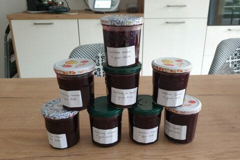 Cliquez pour zoomer ! Confiture de cerises Thermomix par Petroni