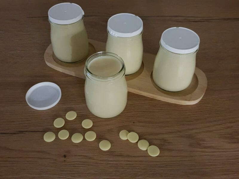 Cliquez pour zoomer ! Crème dessert au chocolat blanc Thermomix par Petroni