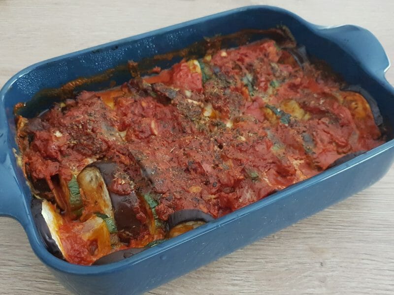 Cliquez pour zoomer ! Tian de légumes et mozzarella Thermomix par Petroni