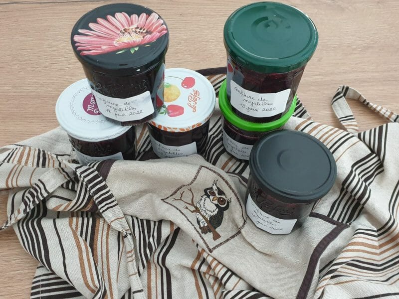 Confiture de myrtilles au Thermomix - Cookomix