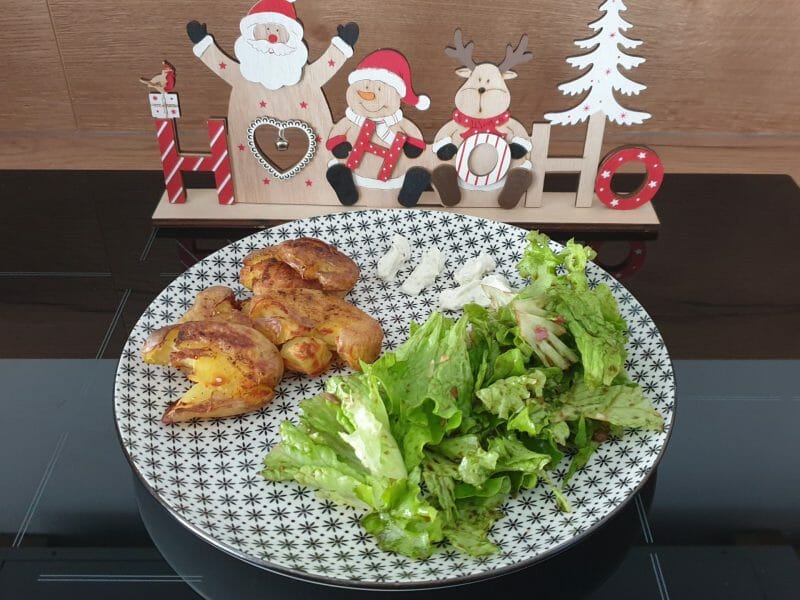 Cliquez pour zoomer ! Smashed potatoes Thermomix par Petroni