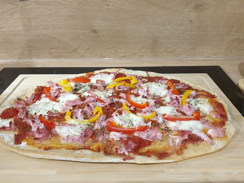 Cliquez pour zoomer ! Pizza Reine Thermomix par Petroni