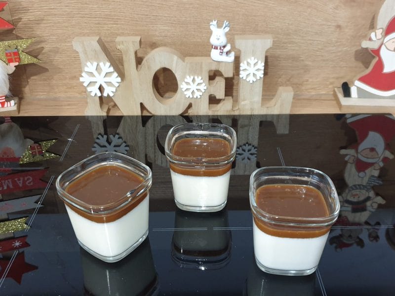 Cliquez pour zoomer ! Panna cotta caramel beurre salé Thermomix par Petroni