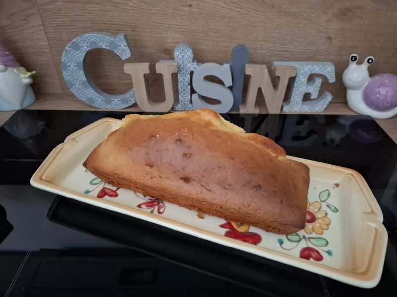 Cliquez pour zoomer ! Cake à la crème fraîche Thermomix par Petroni