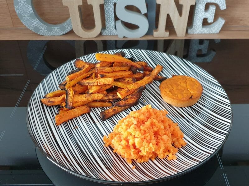 Cliquez pour zoomer ! Frites de légumes Thermomix par Petroni