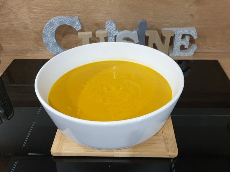Cliquez pour zoomer ! Velouté de carottes au curry Thermomix par Petroni