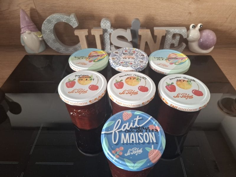 Cliquez pour zoomer ! Confiture de quetsches à la cannelle Thermomix par Petroni