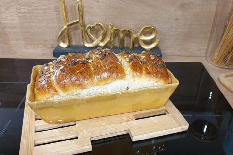 Cliquez pour zoomer ! Pain de mie aux blancs d’oeufs et aux graines de céréales Thermomix par Petroni