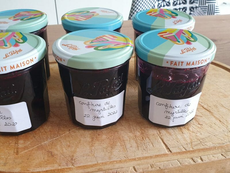 Confiture de myrtilles au Thermomix - Cookomix