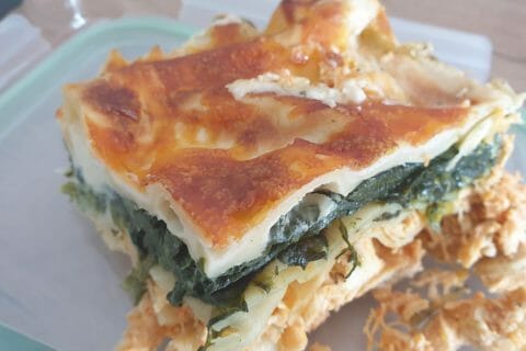 Cliquez pour zoomer ! Lasagnes au poulet et aux épinards Thermomix par Petroni