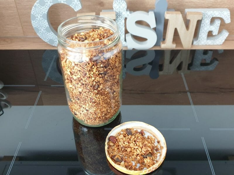 Cliquez pour zoomer ! Granola salé Thermomix par Petroni