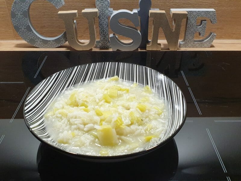 Cliquez pour zoomer ! Soupe de poireaux à la ciboulette Thermomix par Petroni