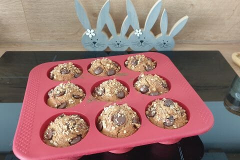 Cliquez pour zoomer ! Muffins aux pommes et aux noix de pécan Thermomix par Petroni