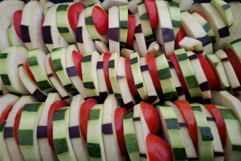 Cliquez pour zoomer ! Tian de légumes et mozzarella Thermomix par Petroni