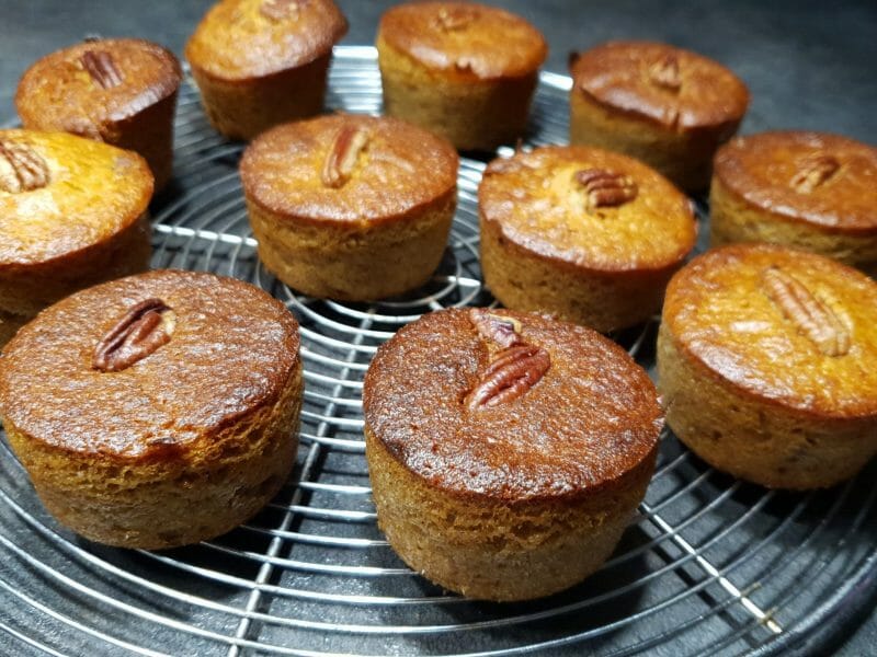 Cliquez pour zoomer ! Banana bread aux noix de pécan Thermomix par Petroni