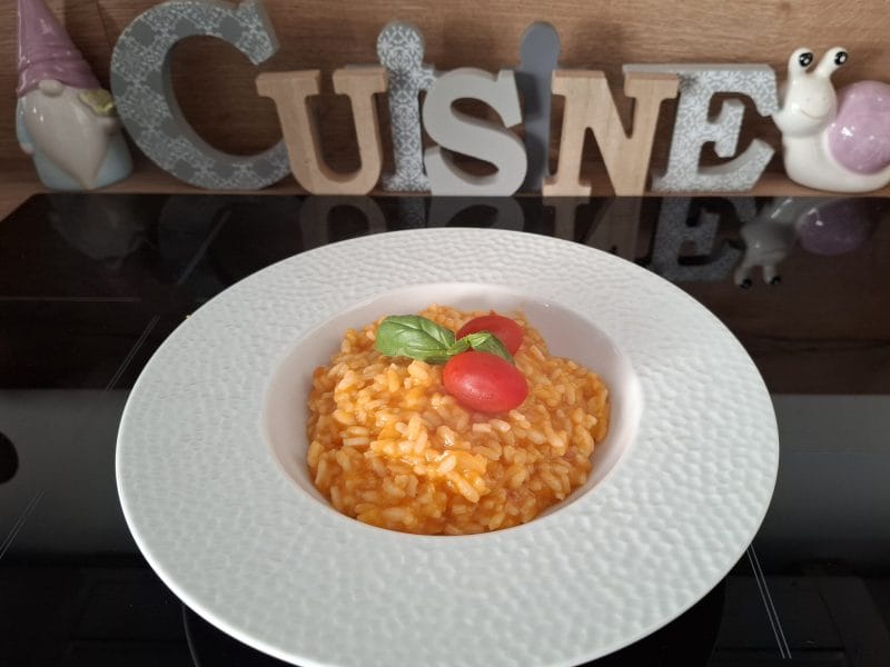 Cliquez pour zoomer ! Risotto aux tomates Thermomix par Petroni