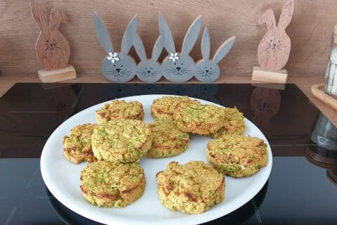 Cliquez pour zoomer ! Boulettes pois chiches et courgettes Thermomix par Petroni