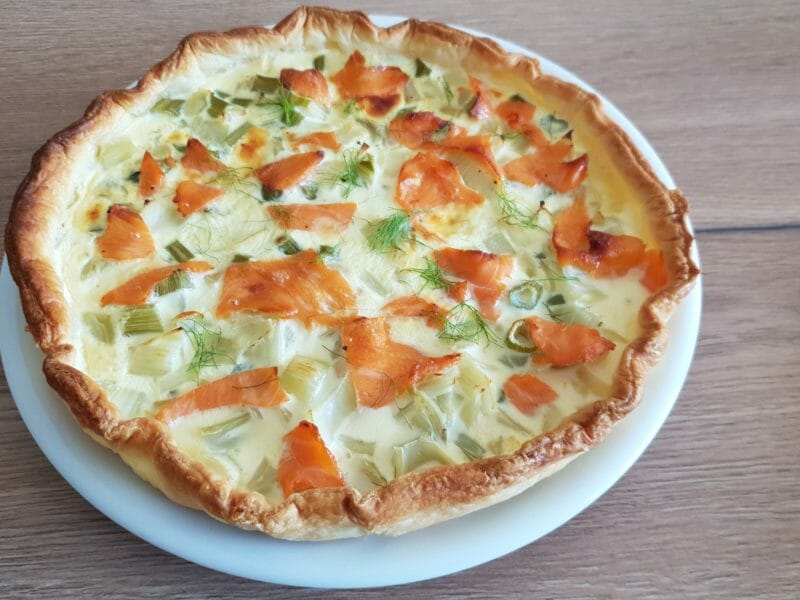 Cliquez pour zoomer ! Tarte au fenouil et saumon Thermomix par Petroni