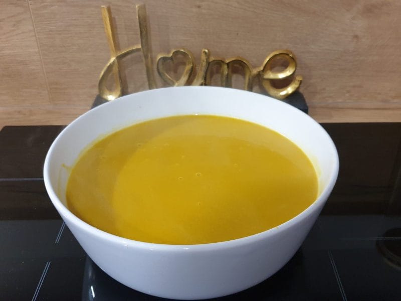 Cliquez pour zoomer ! Potage coco butternut au garam masala Thermomix par Petroni