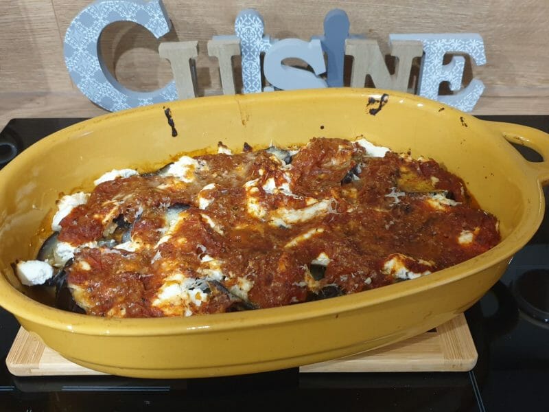 Cliquez pour zoomer ! Aubergines à la parmesane Thermomix par Petroni