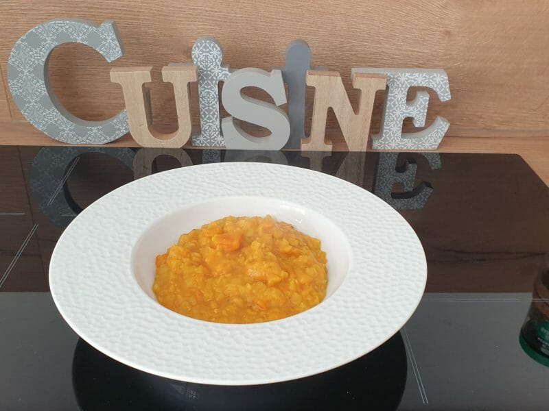 Cliquez pour zoomer ! Dhal de patate douce et de lentilles corail Thermomix par Petroni