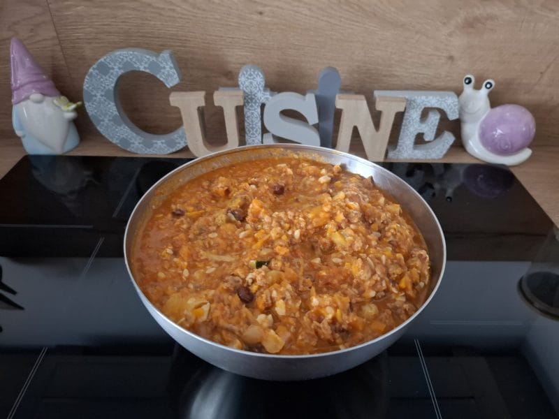 Cliquez pour zoomer ! Courgettes farcies à la viande hachée Thermomix par Petroni