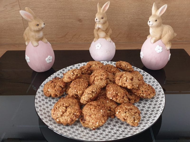 Cliquez pour zoomer ! Biscuits cacahuètes et flocons d’avoine Thermomix par Petroni
