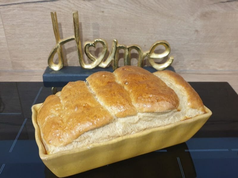 Cliquez pour zoomer ! Pain de mie au Tangzhong Thermomix par Petroni