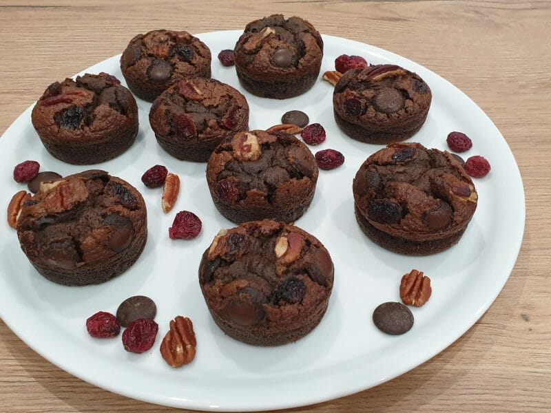 Cliquez pour zoomer ! Muffins au chocolat façon Starbucks Thermomix par Petroni