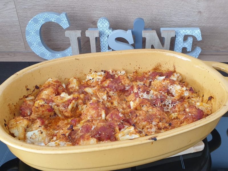 Cliquez pour zoomer ! Chou-fleur à la parmesane Thermomix par Petroni