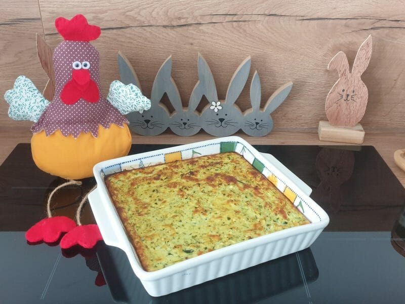 Cliquez pour zoomer ! Flan de courgettes Thermomix par Petroni