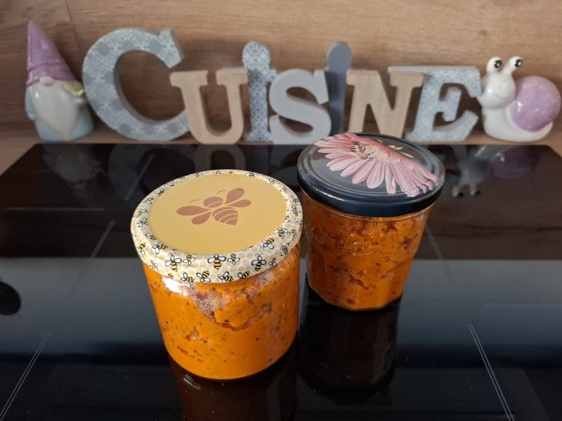 Cliquez pour zoomer ! Tartinade carottes et tomates Thermomix par Petroni