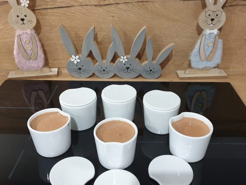 Cliquez pour zoomer ! Panna cotta au chocolat Thermomix par Petroni