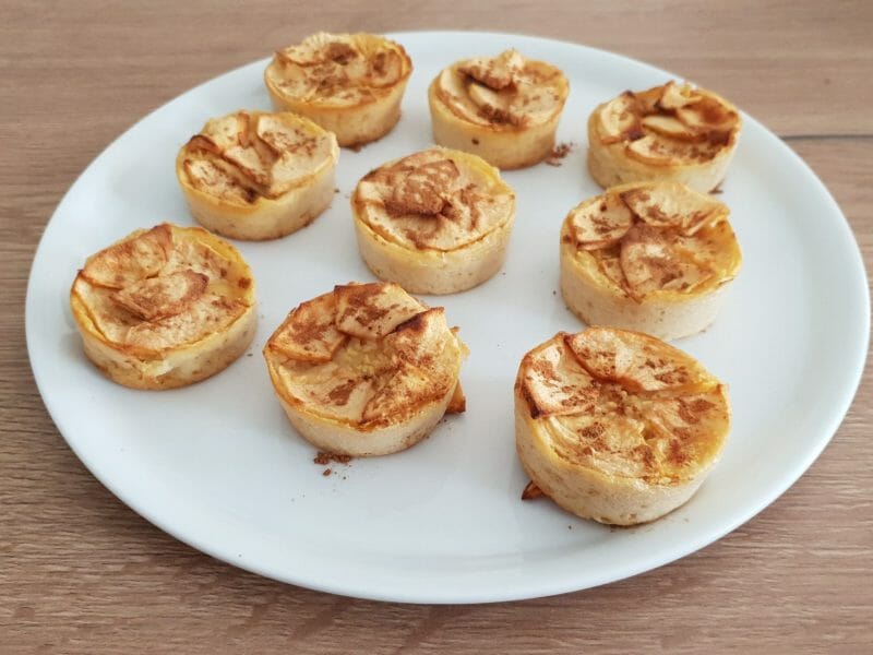 Cliquez pour zoomer ! Tarte aux pommes sans pâte Thermomix par Petroni