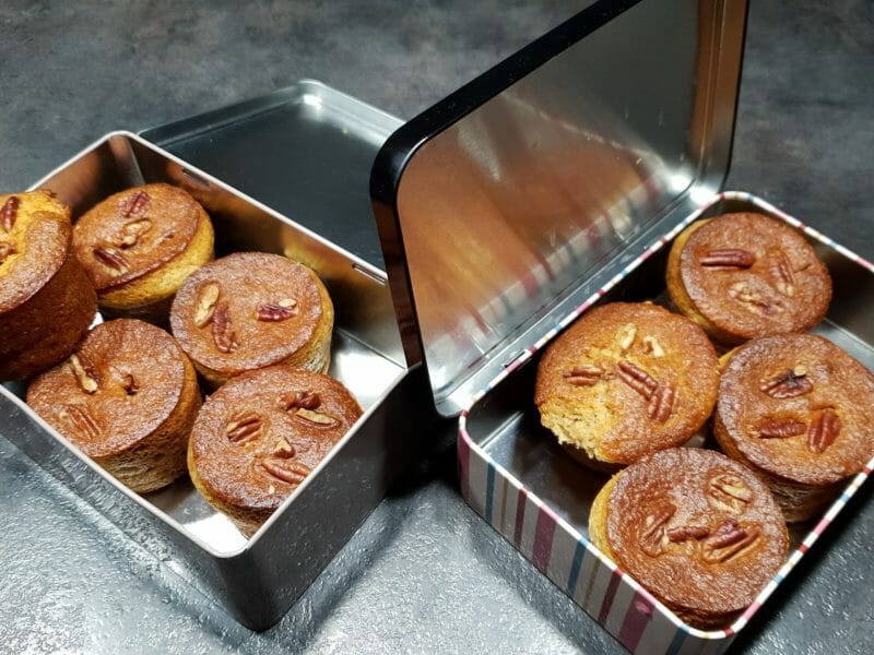 Cliquez pour zoomer ! Banana bread aux noix de pécan Thermomix par Petroni