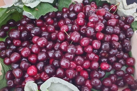 Cliquez pour zoomer ! Confiture de cerises Thermomix par Petroni