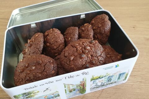 Cliquez pour zoomer ! Cookies avoine et chocolat Thermomix par Petroni