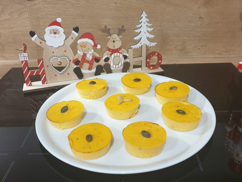 Cliquez pour zoomer ! Flans de potiron au parmesan Thermomix par Petroni