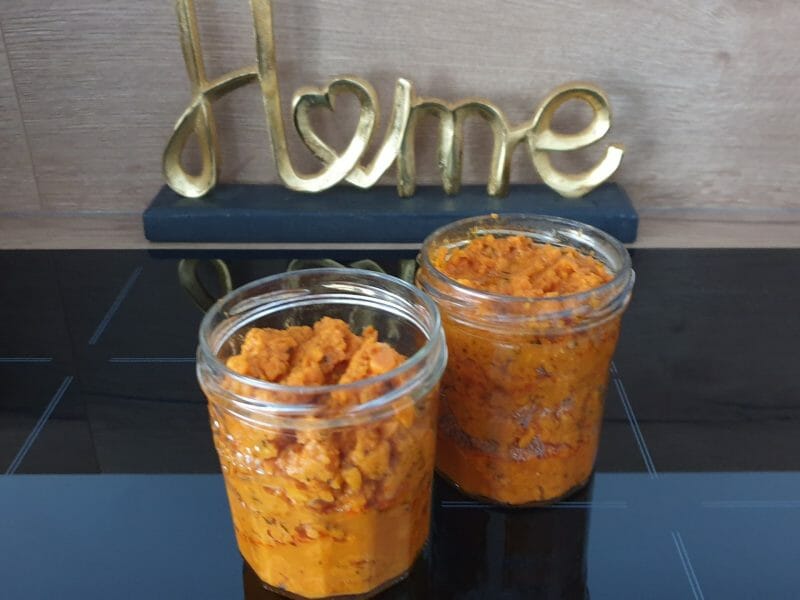 Cliquez pour zoomer ! Tartinade carottes et tomates Thermomix par Petroni