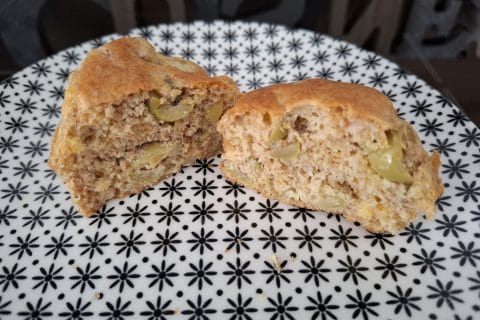 Cliquez pour zoomer ! Mini muffins au jambon et olives vertes Thermomix par Petroni