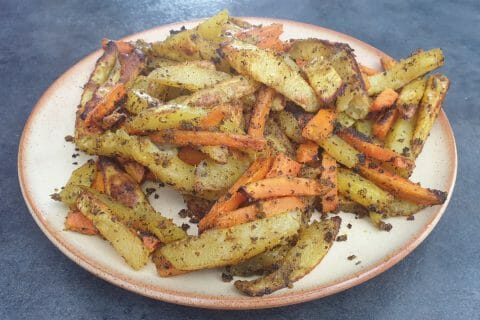 Cliquez pour zoomer ! Frites de légumes Thermomix par Petroni