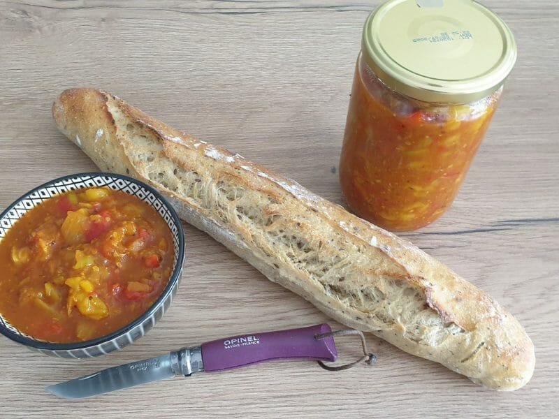 Cliquez pour zoomer ! Chutney de courgettes Thermomix par Petroni