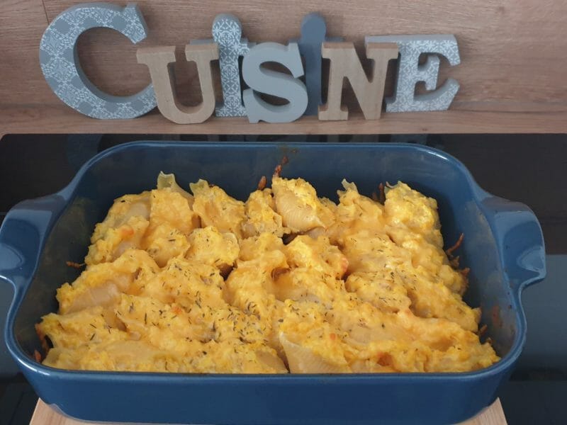 Cliquez pour zoomer ! Conchiglioni au potiron Thermomix par Petroni