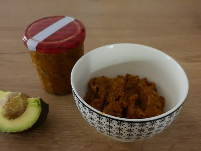 Cliquez pour zoomer ! Tartinade d’aubergines et tomates Thermomix par Petroni