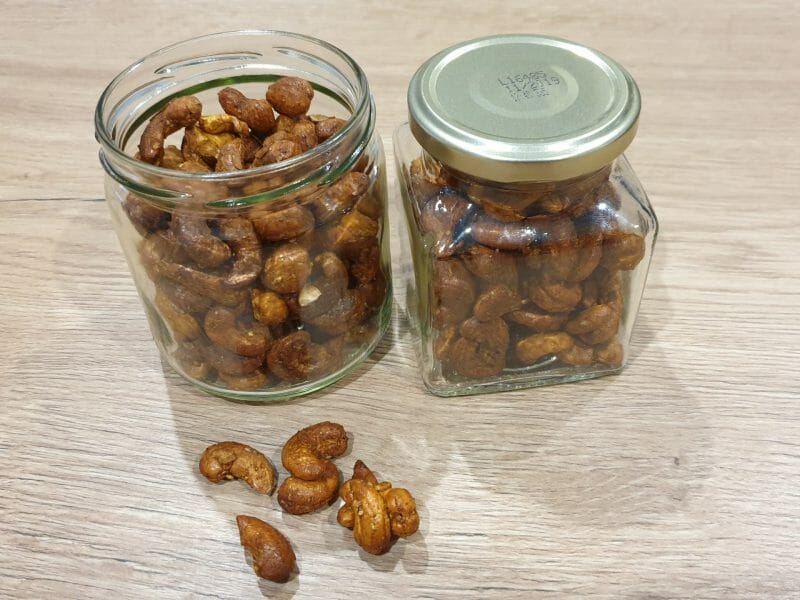 Cliquez pour zoomer ! Noix de cajou grillées au curry Thermomix par Petroni