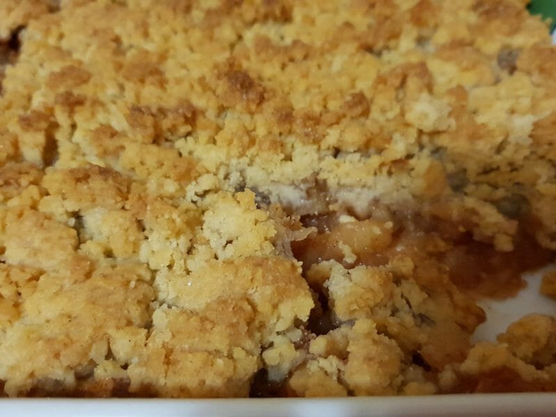 Cliquez pour zoomer ! Crumble aux Pommes Thermomix par Petroni