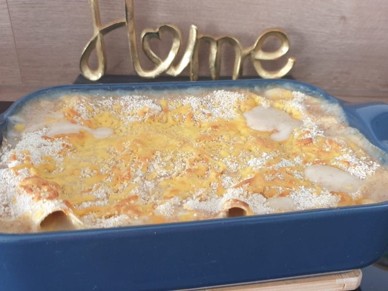 Cliquez pour zoomer ! Lasagnes au saumon et poireaux Thermomix par Petroni