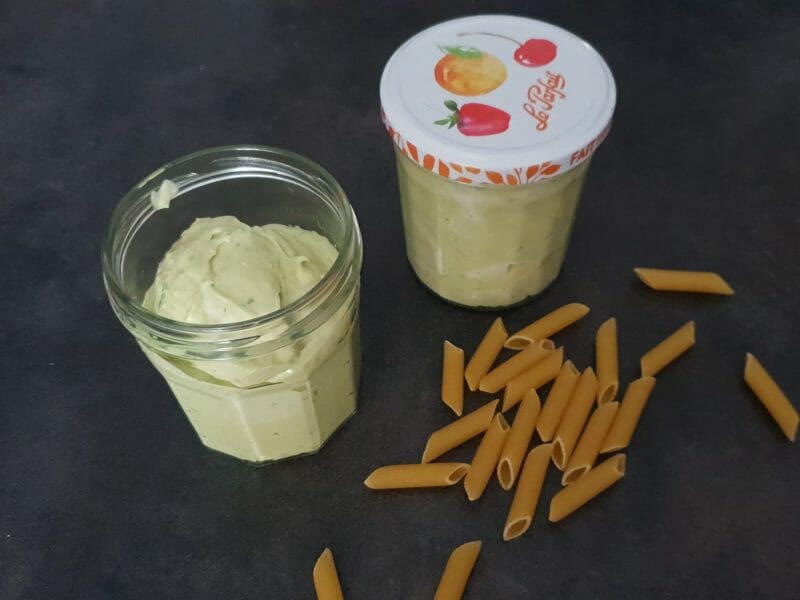 Cliquez pour zoomer ! Pâtes au pesto d’avocat Thermomix par Petroni