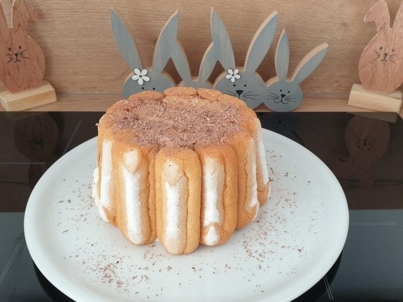 Charlotte poire chocolat au Thermomix - Cookomix
